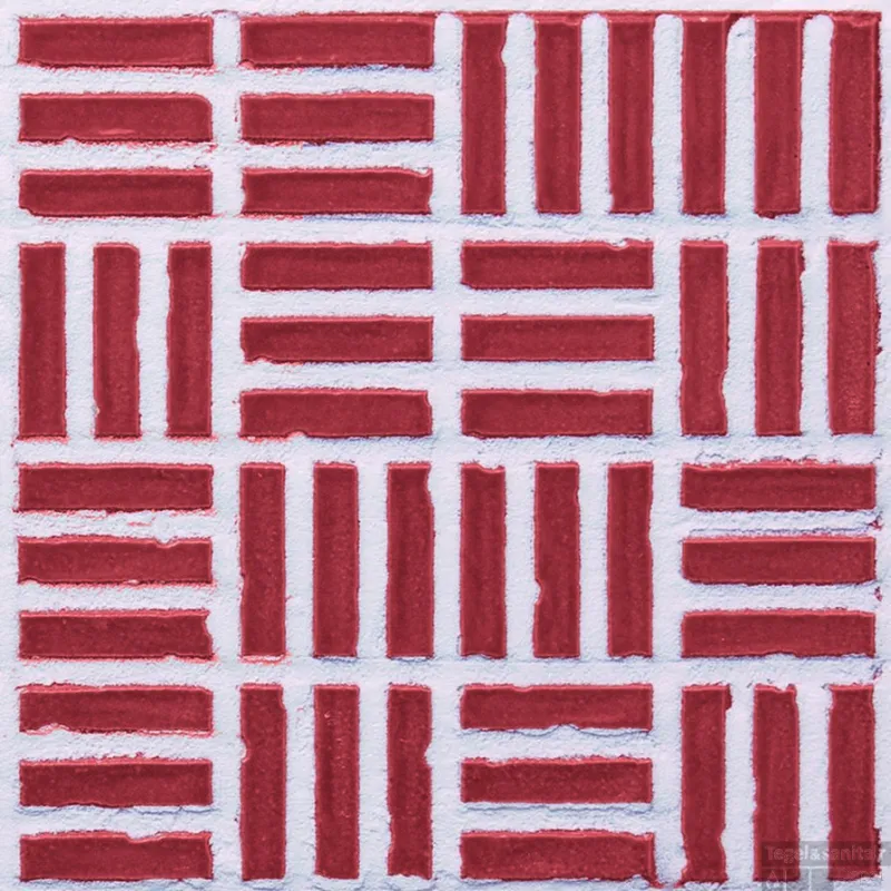 Mozaiek Stardos Tiny 10x10cm Burgundy (doosinhoud 0.50 m2) Direct Verzonden