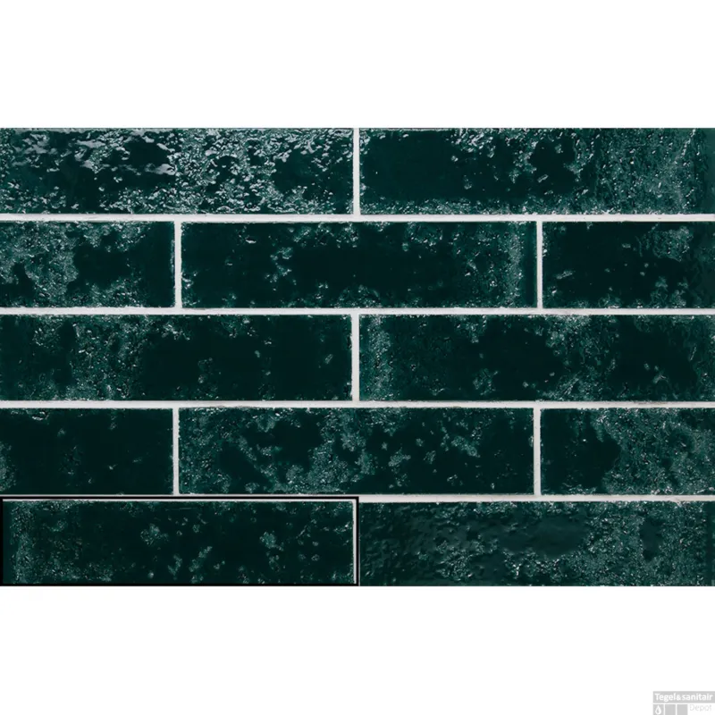 Wandtegel Stardos Pukka 6,4x26 cm Jade Blue (Doosinhoud 0,5 m2) Lage Kosten
