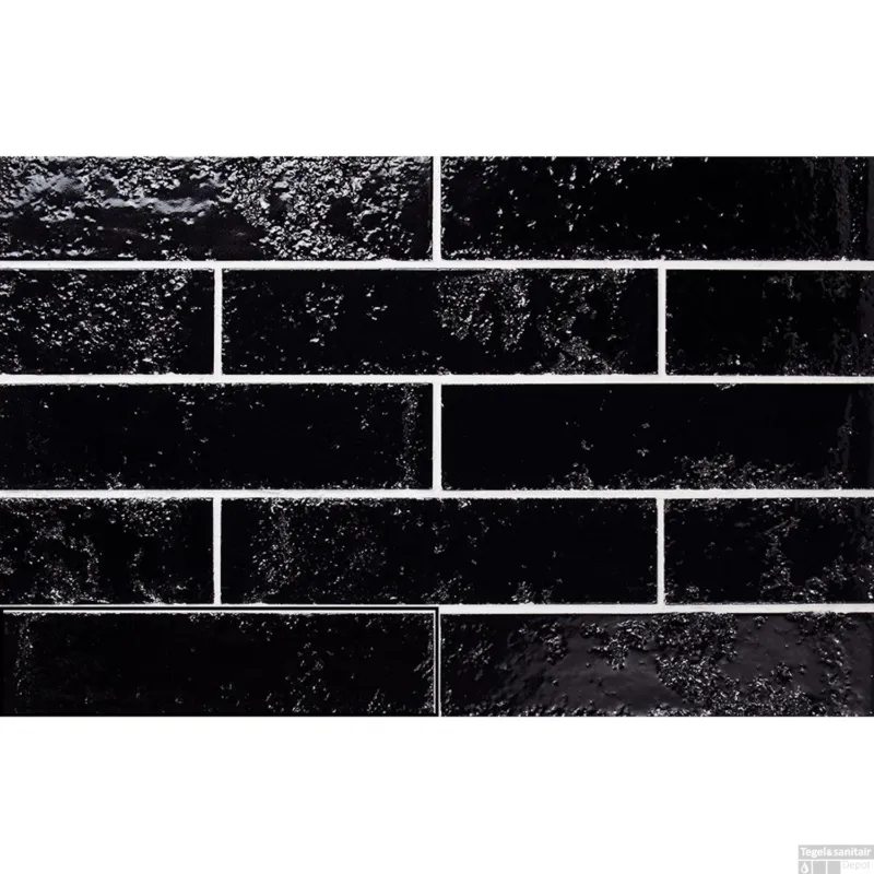 Laatste Kans Wandtegel Stardos Pukka 6,4x26 cm Midnight (Doosinhoud 0,5 m2)