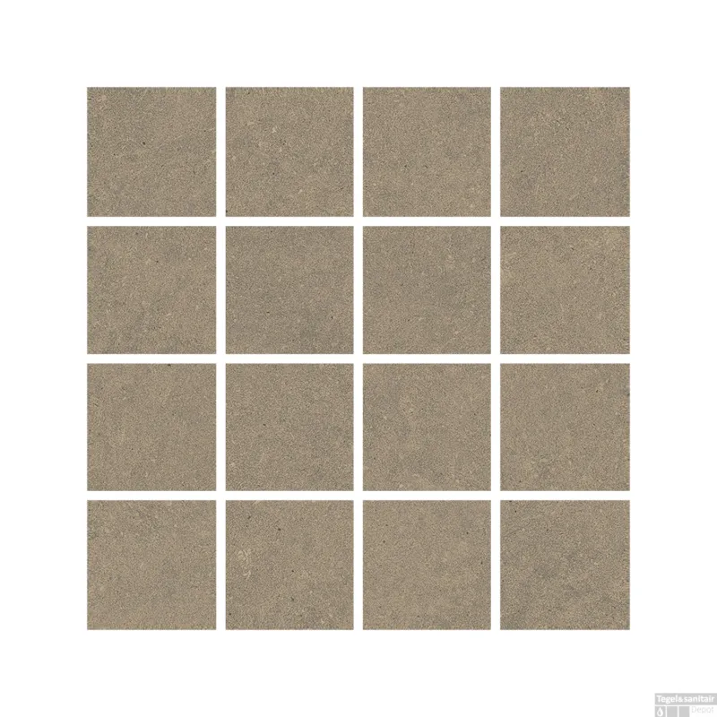 Hoge Kwaliteit Mozaiek Pamesa Cromat Noce 30x30 cm Gerectificeerd Mat Bruin (Doosinhoud 1 M2)