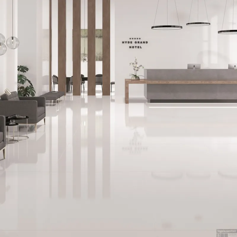 Aanbieding Vloertegel XL Etile Blanco Natural Mat Wit 120x120 cm (1.44m² per Tegel)
