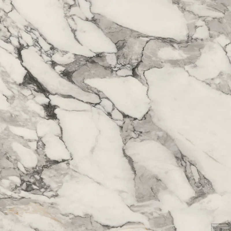 Merkproduct Vloertegel XL Etile Corchia Marmerlook Glans 120x120 cm (1.44m² per Tegel)