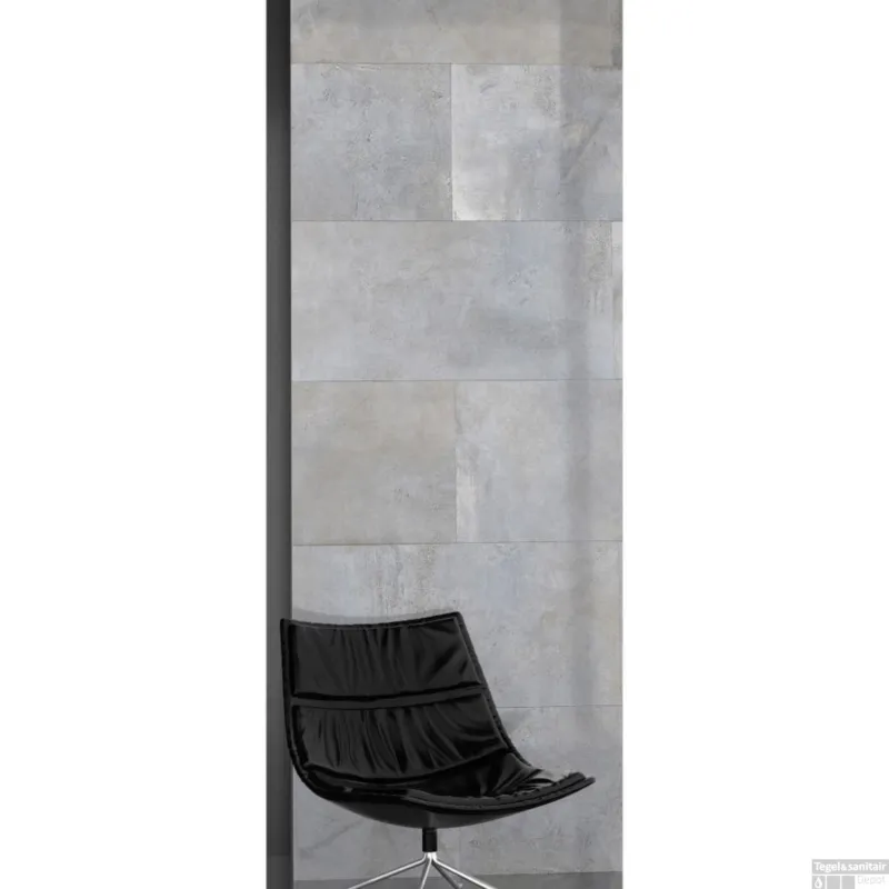 Weekendaanbieding Vloertegel EnergieKer Magnetic Grey 60x120 cm Licht Grijs (doosinhoud 1.44m2)