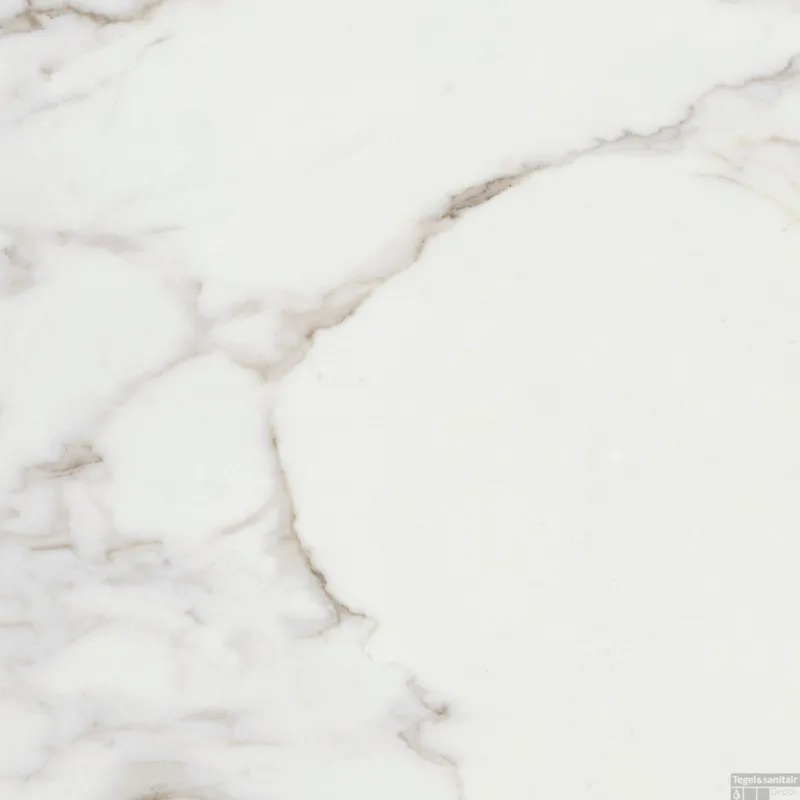 Vloertegel Energieker Ekxtreme Glans 60X60 cm Calacatta (Doosinhoud 1,44M2) Fabrieksprijs