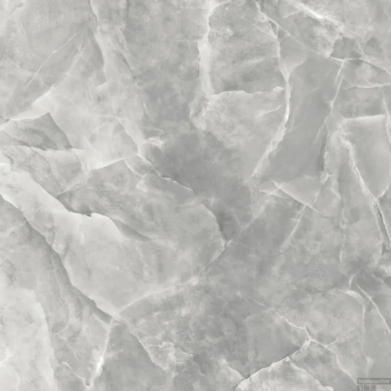 Flitsaanbieding Vloer- en Wandtegel Energieker Ekxtreme 60x60 cm Glanzend Onyx Grey (Doosinhoud 1,44 M2)