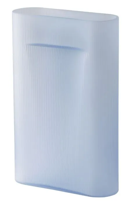 muuto Ridge vaas-Light Blue Frosted Glass-Medium Flitsaanbieding