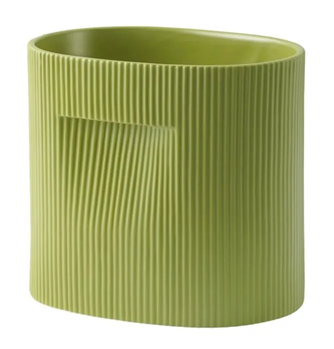 muuto Ridge bloempot-Moss Green-H 24 cm Snelle Levering