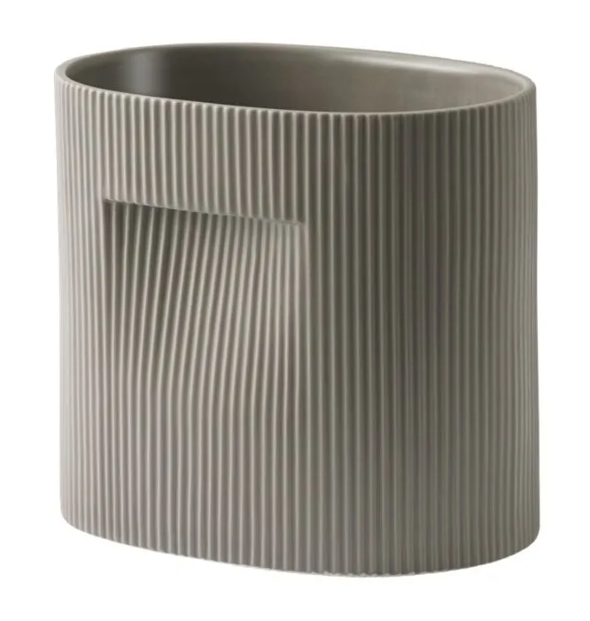 muuto Ridge bloempot-Taupe-H 24 cm Koopje