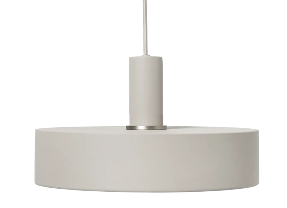 Ferm Living Collect Record laag hanglamp-Light Grey Lage Prijs