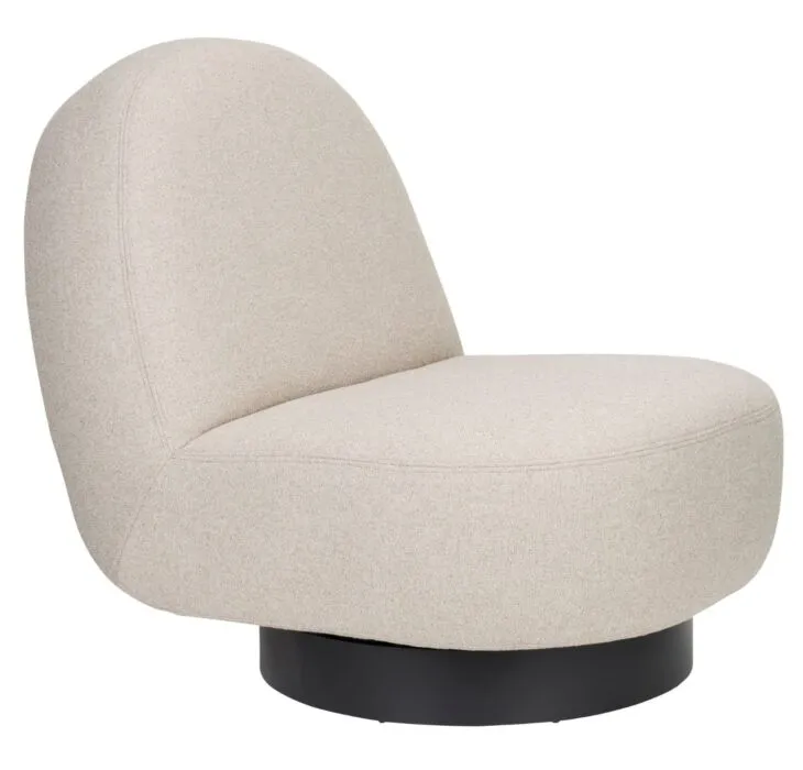 Bestseller Zuiver Eden loungestoel-Cappuccino