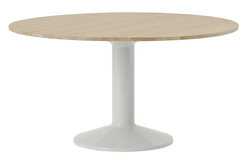Aanbieding Muuto Midst tafel-Oiled Oak/Grey-∅ 140 cm