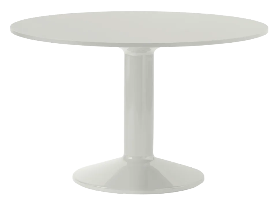 Muuto Midst tafel-Grey Linoleum/grey-∅ 120 cm Voordeelprijs