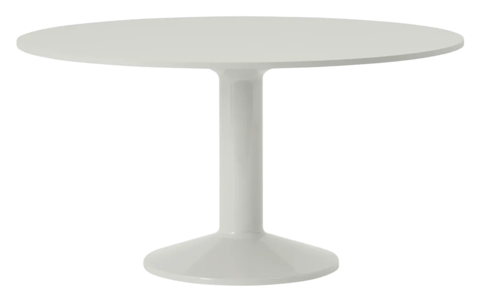 Muuto Midst tafel-Grey Linoleum/grey-∅ 140 cm Actieprijs