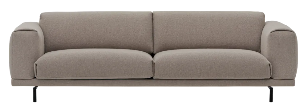 Dagaanbieding muuto Rest 3 zits bank stalen onderstel-Hearth 6