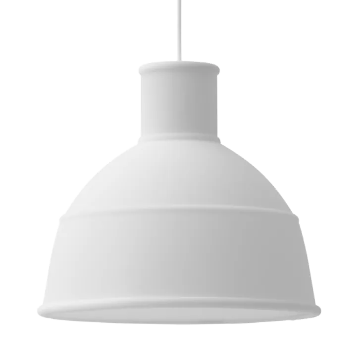 muuto Unfold hanglamp-Wit doorschijnend Op = Op