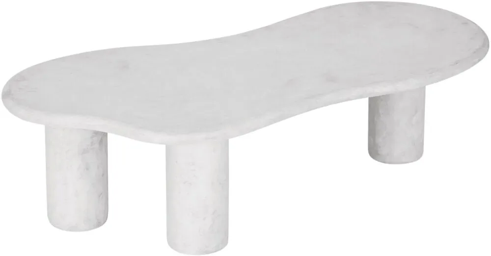 Direct Beschikbaar vanHarte Scala Curva salontafel-Chalk white