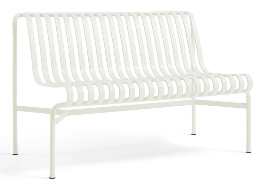 Betaalbaar HAY Palissade Dining bench zonder armleuning-Cream White