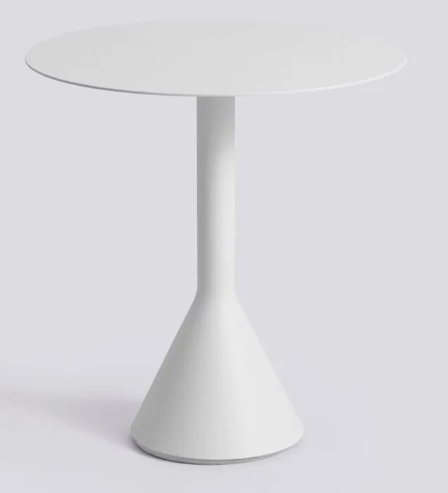 Bestel Nu HAY Palissade Cone rond tafel-Sky Grey-70x74 cm (Øxh)