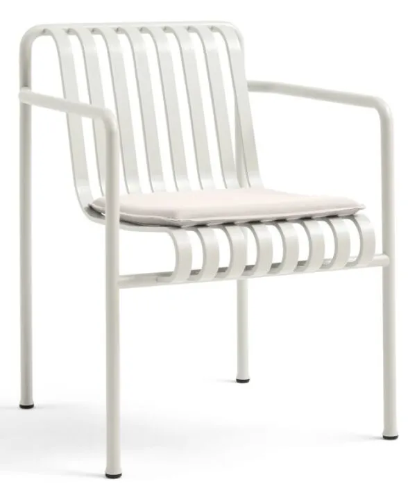 Meest Verkocht HAY Palissade Dining armchair zitkussen-Cream White