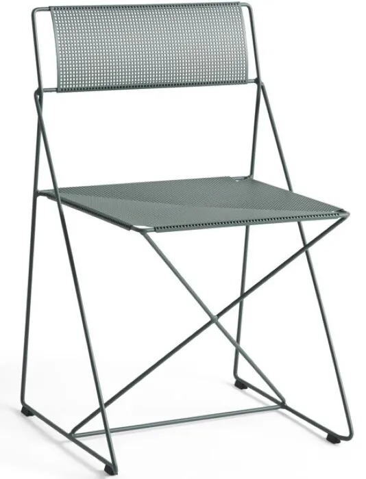 HAY X-Line stoel gepoedercoat staal-Moss Meest Verkocht