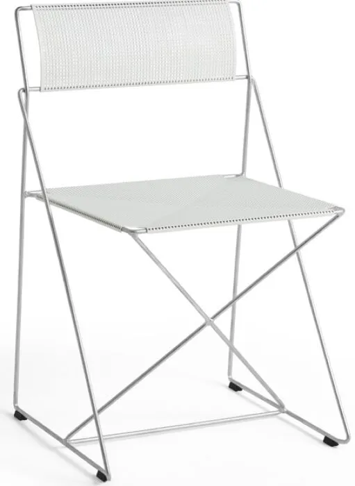 Aanbieding HAY X-Line stoel gegalvaniseerd-Chalk white