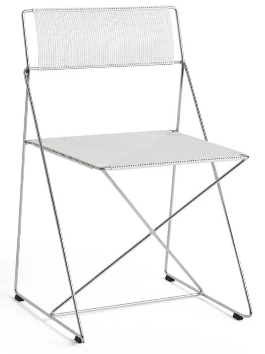 Uitverkoop HAY X-Line stoel chroom-Chalk white