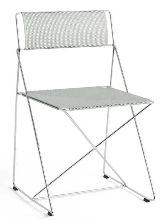 Beperkt Aanbod HAY X-Line stoel chroom-Pale linden