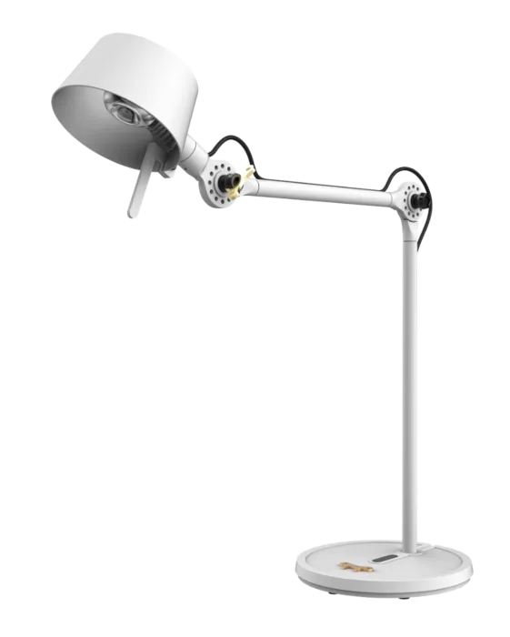 Voordeelprijs Tonone Bolt10 bureaulamp-Misty White-Zwarte snoeren