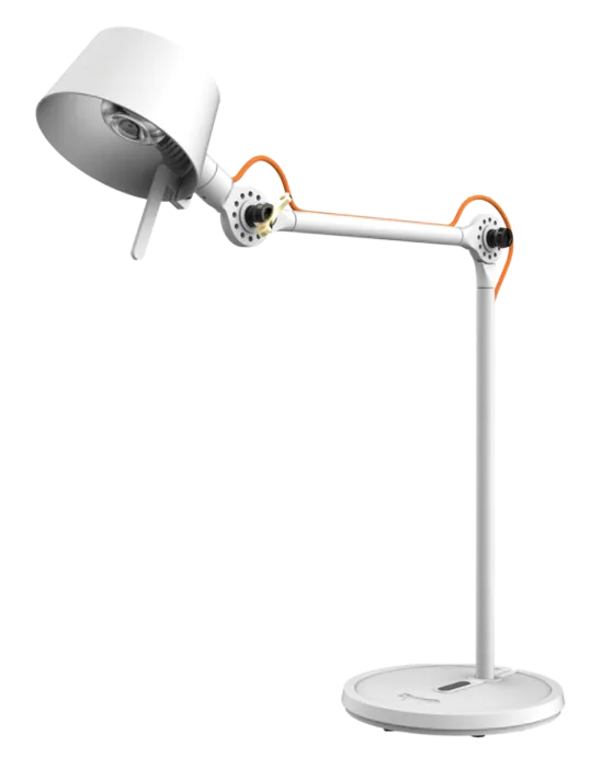 Speciale Aanbieding Tonone Bolt10 bureaulamp-Misty White-Oranje snoeren