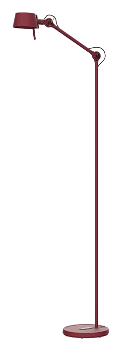 Tonone Bolt10 vloerlamp-Burgundy Red-Zwarte snoeren Beste Prijs