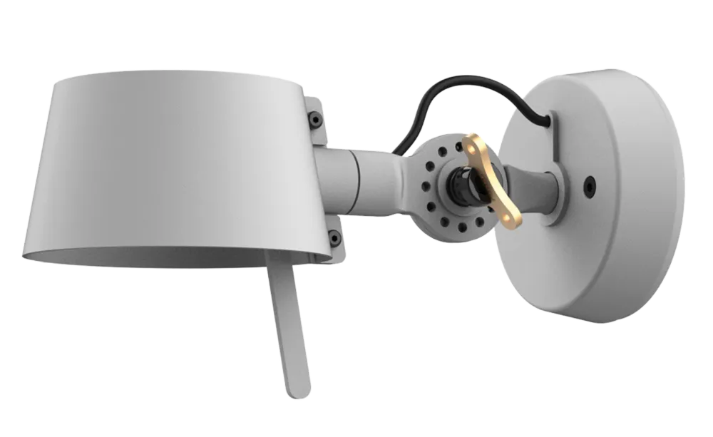 Voordeelprijs Tonone Bolt10 wandlamp-Misty White-Zwarte snoeren