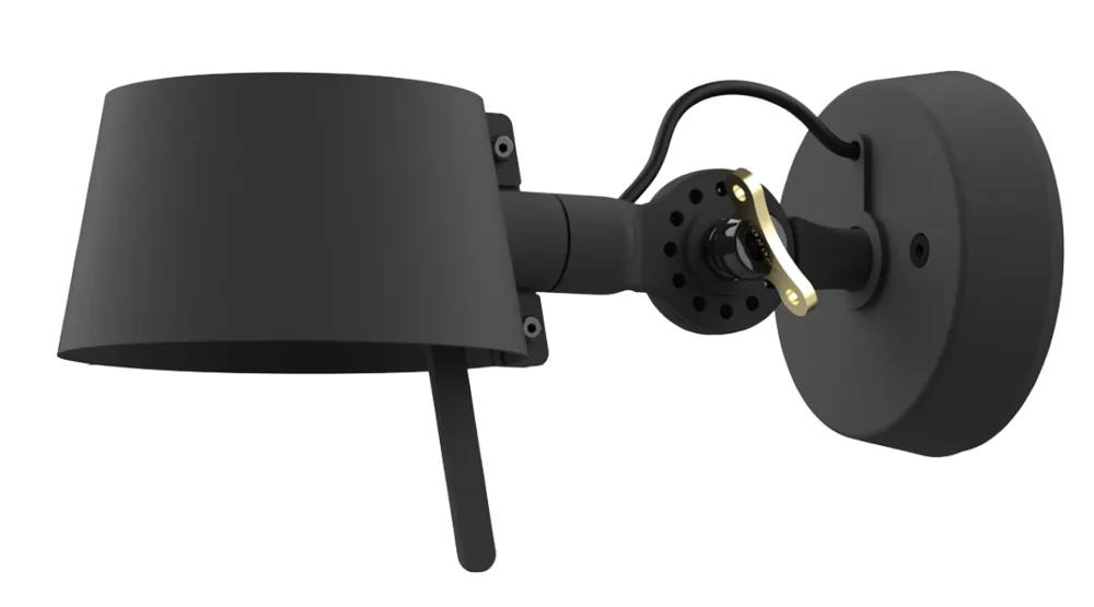 Tonone Bolt10 wandlamp-Shadow Black-Zwarte snoeren Nieuw