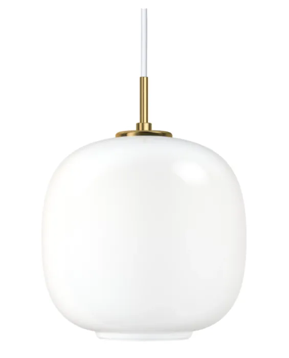 Louis Poulsen VL45 Radiohus hanglamp-White Opal-∅ 250 Laatste Versie
