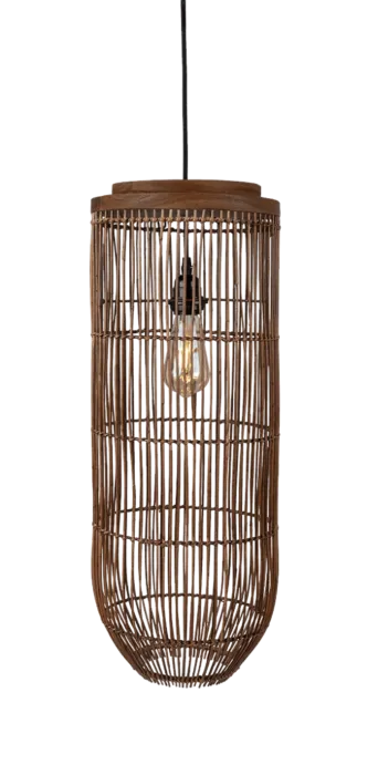 Gereduceerde Prijs d-Bodhi Bright Tub hanglamp-Brown-Large