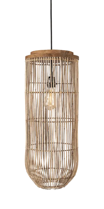 d-Bodhi Bright Tub hanglamp-Kulit-Large Actieprijs