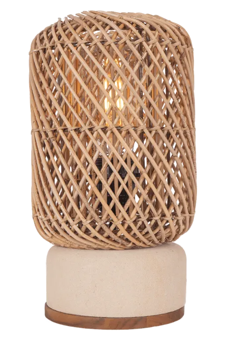 Bestel Nu d-Bodhi Pole tafellamp-Natural-Small