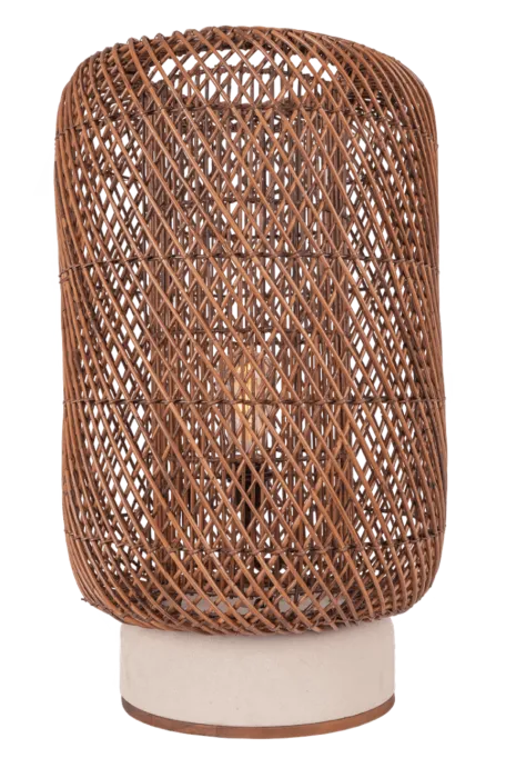 Finale Uitverkoop d-Bodhi Bright Palma tafellamp-Extra large-Brown