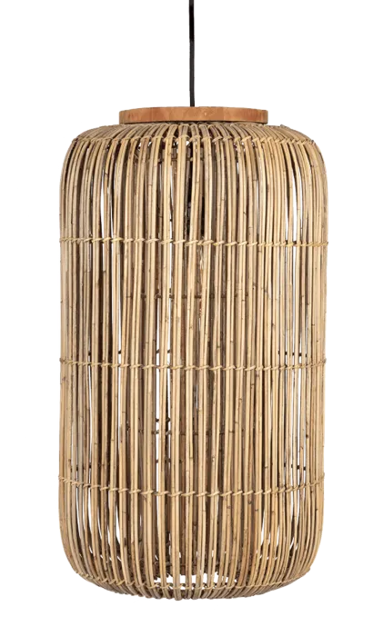 d-Bodhi Bright Barrel hanglamp-Kulit-Large Weekendaanbieding