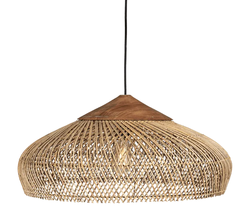 d-Bodhi Bright Banjo hanglamp-Kulit-Large Exclusieve Aanbieding