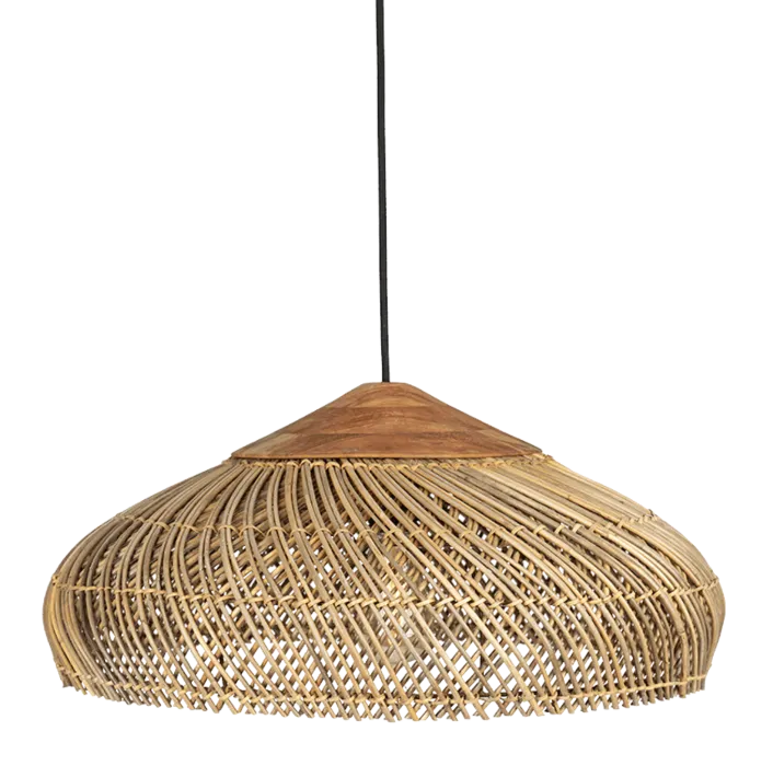 Finale Uitverkoop d-Bodhi Bright Banjo hanglamp-Kulit-Medium