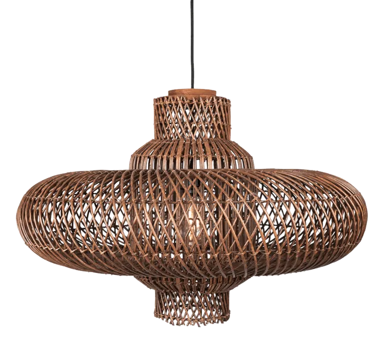 Seizoensaanbieding d-Bodhi Organo hanglamp-Brown-Medium