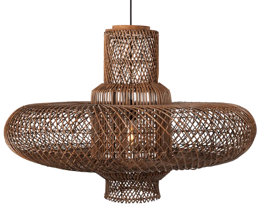 Speciale Aanbieding d-Bodhi Organo hanglamp-Brown-Large