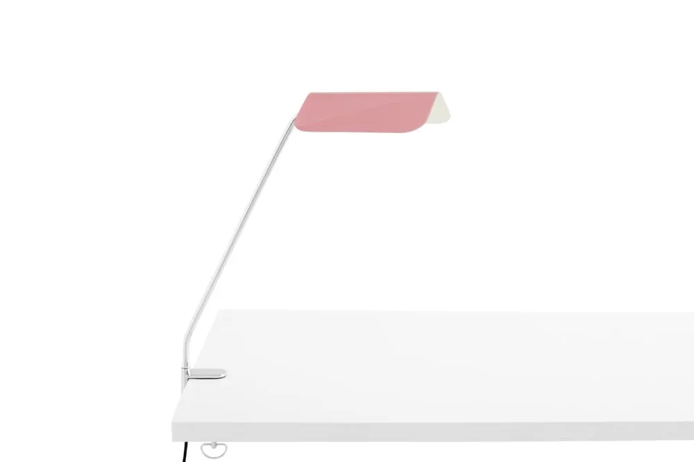 HAY Apex Desk Clip lamp-Luis Pink Bestseller