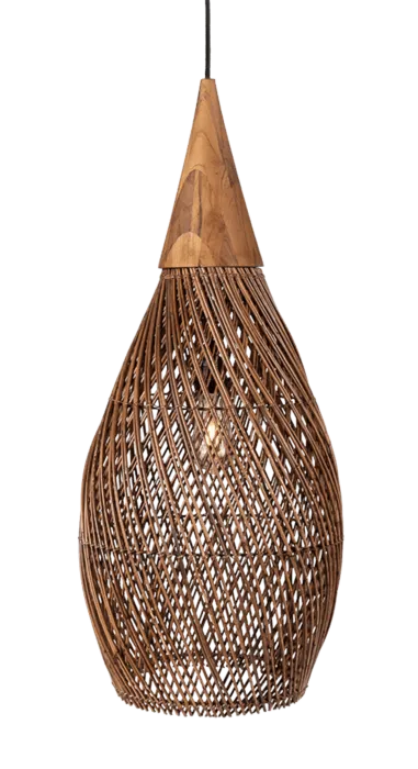 Alleen Vandaag d-Bodhi Bright Horn hanglamp-Large-Brown