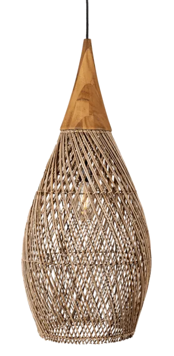 d-Bodhi Bright Horn hanglamp-Large-Kulit Premium