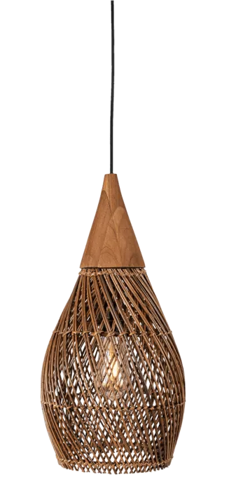 Superprijs d-Bodhi Bright Horn hanglamp-Small-Brown