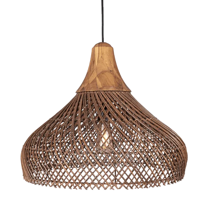 Favoriet d-Bodhi Bright Tuba hanglamp-Large-Brown