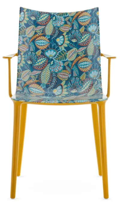 Beperkt Aanbod Kartell H.H.H. Graphic Impression stoel-Mustard Ink Ochre