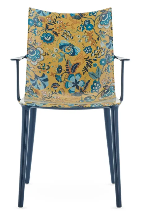 Bestel Nu Kartell H.H.H. Graphic Impression stoel-Blue Ochre