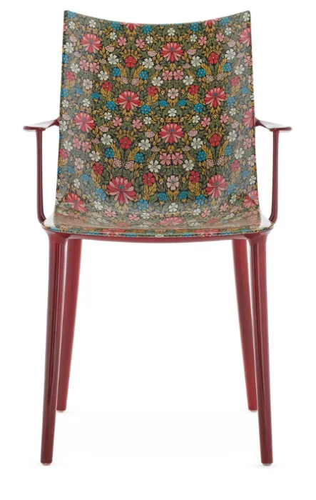 Betrouwbaar Kartell H.H.H. Graphic Impression stoel-Bordeaux Lacquer XQ